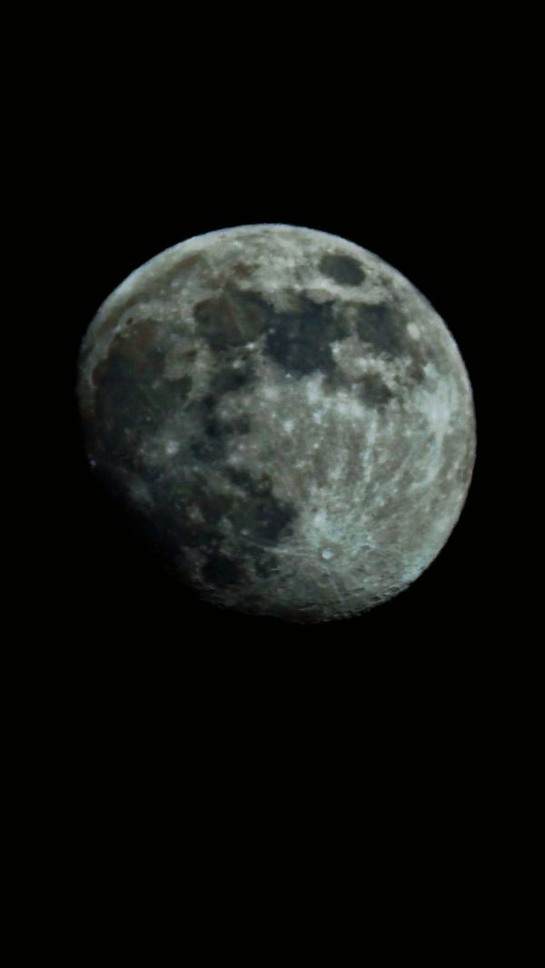 Moon with Titan - Astrophotography