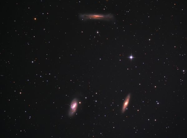 The Leo Triplet - Astrophotography