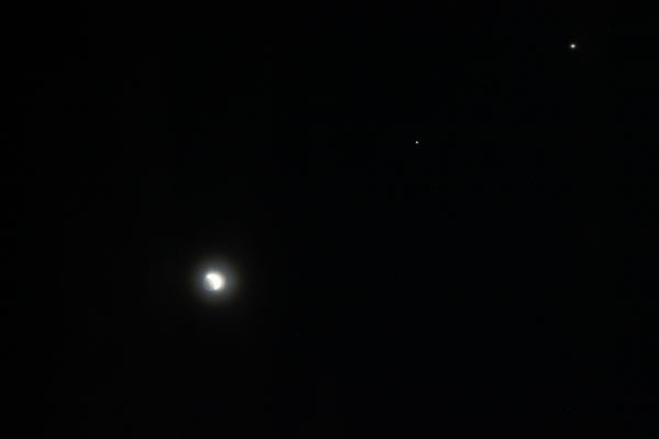Moon, Jupiter, Venus. 23.02.2023 - Astrophotography