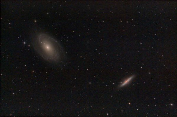 M81 - Bode's Galaxy and M82 - Cigar Galaxy - Astrophotography