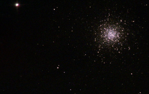 Hercules Cluster M13. August 22, 2020. - Astrophotography