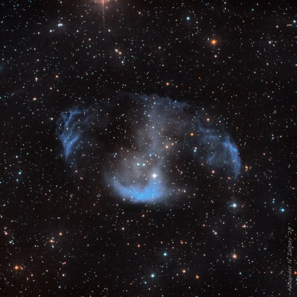 Planetary nebula MWP1 in Ha and OIII filters - Astrophotography