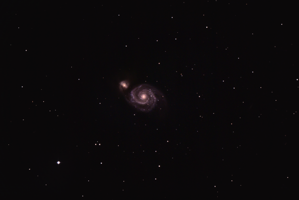 M51 Whirpool Galaxy - Astrophotography