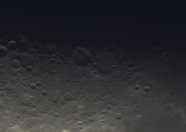 Lunar X and V - Astrophotography