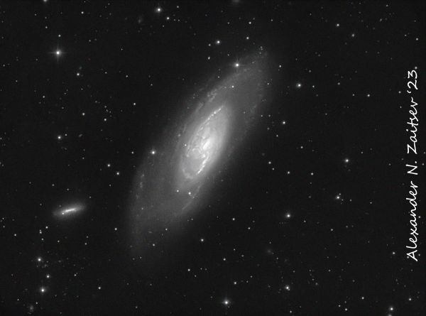 M106 (NGC 4258) in L filter - Astrophotography