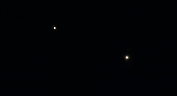 Jupiter and Venus - Astrophotography