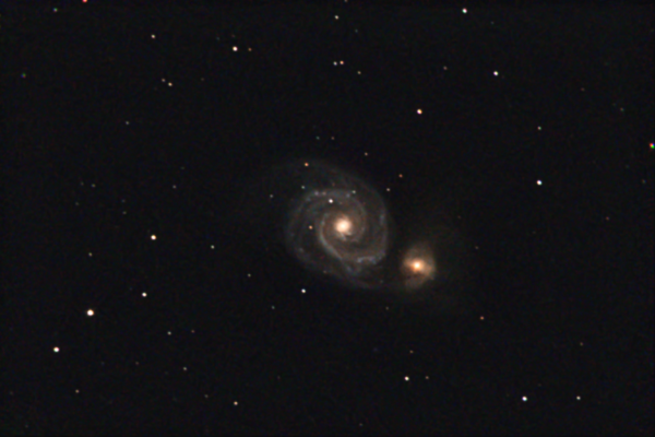 M 51 - The Whirlpool Galaxy. March 18, 2023 - Astrophotography