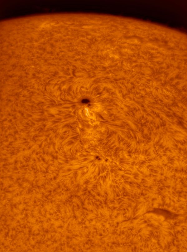Active Region 3282, April 21, 2023 - Astrophotography