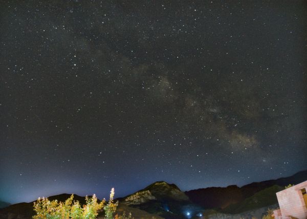 Milky Way in the mountains - Astrophotography