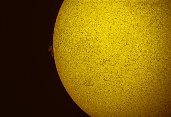 Evening Sun from March 29, 2024 - Astrophotography