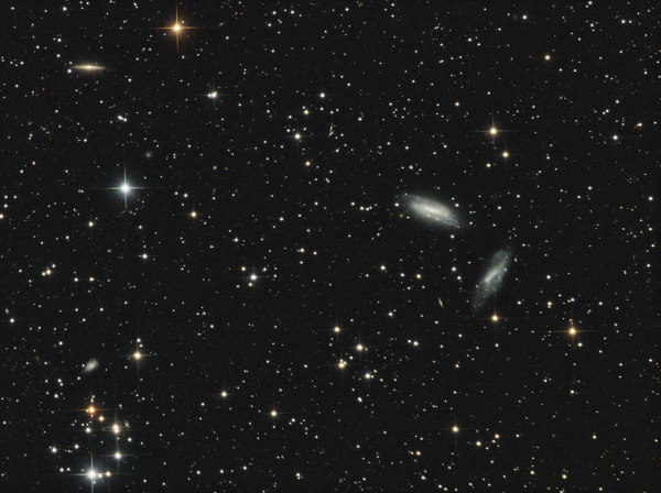 NGC672/PGC6595 (Galaxy) in pisces LRGB - Astrophotography