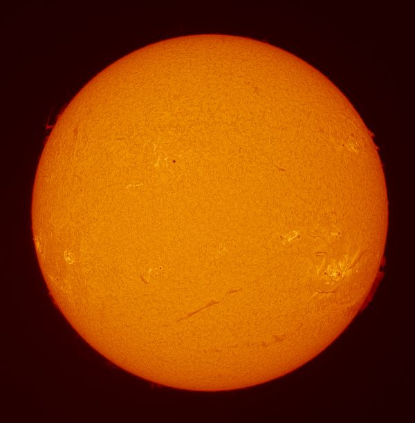 The Sun in the Chromosphere on June 7 - Astrophotography