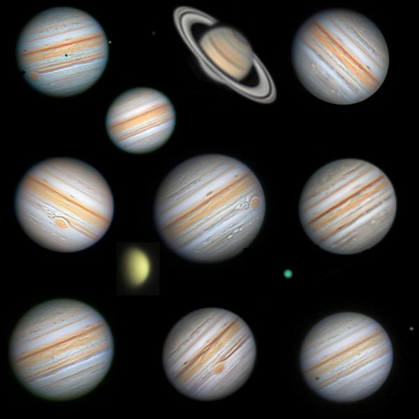 Planetary Highlights of the Year - Astrophotography