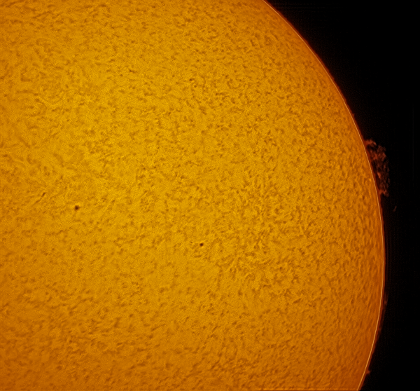 The Sun on June 4, 2023. - Astrophotography
