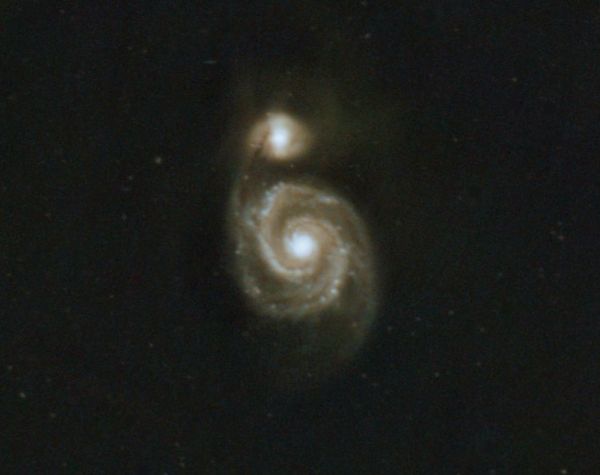 Whirlpool Galaxy, M51 - Astrophotography