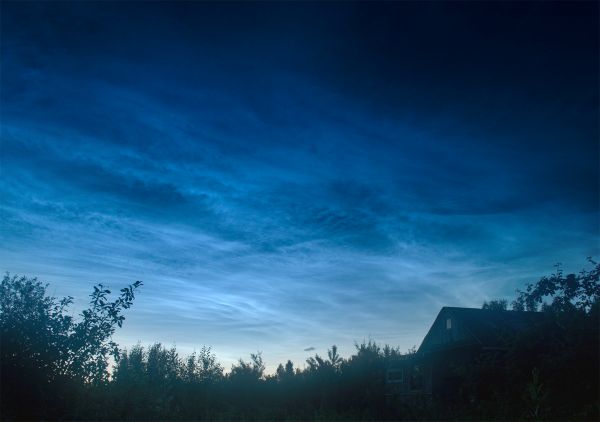 Noctilucent clouds - Astrophotography