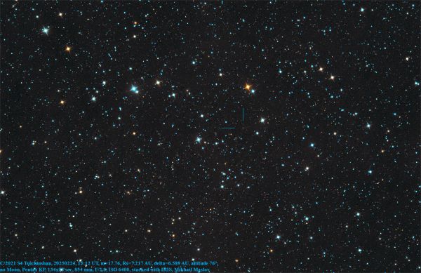 C/2021 S4 Tsuchinshan - Astrophotography