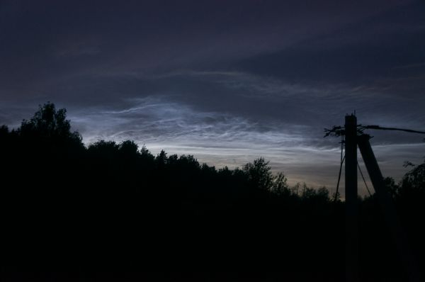Noctilucent clouds - Astrophotography