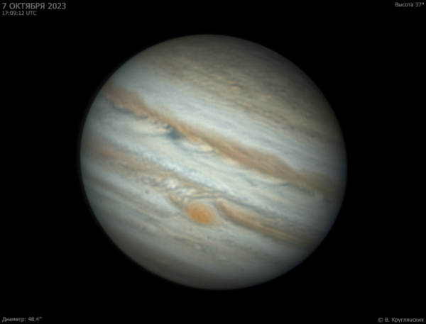 Jupiter October 7, 2023 - Astrophotography
