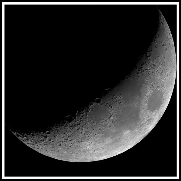 Beautiful Moon with craters - Astrophotography