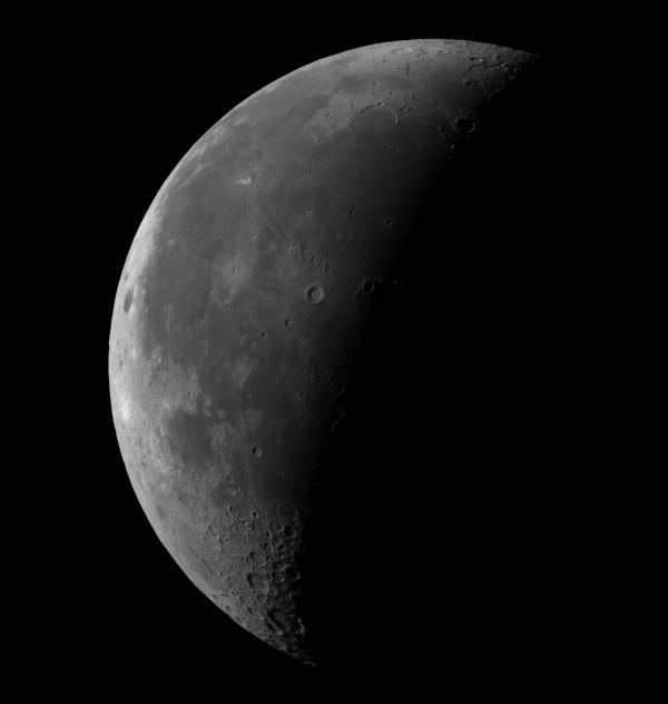 Moon Panorama in Infrared 850nm 03.07.21 - Astrophotography