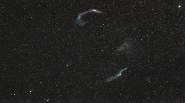 Veil and Witch's Broom - Astrophotography