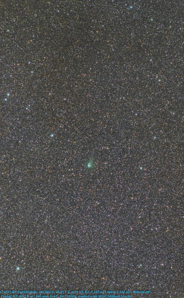 C/2017 K2 PanSTARRs - Astrophotography