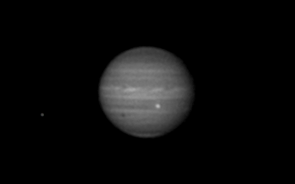 Jupiter in the methane line (889 nm) - Astrophotography