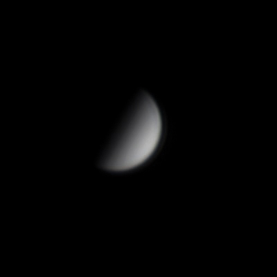 Venus from the balcony in Moscow - Astrophotography
