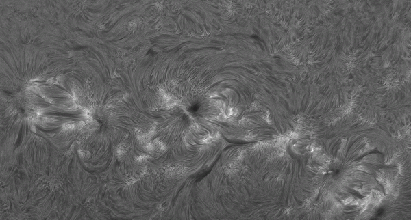 Timelapse AR4136/4143 for 19 min. - Astrophotography