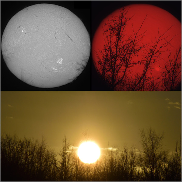 Hydrogen Sunset (December 14, 2025) - Astrophotography