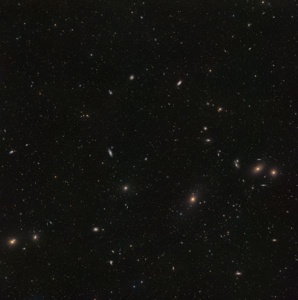 Markarian's Chain - Astrophotography