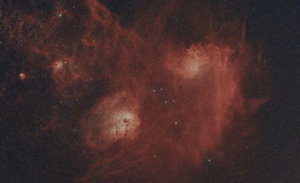 IC405 + NGC1893 - Astrophotography