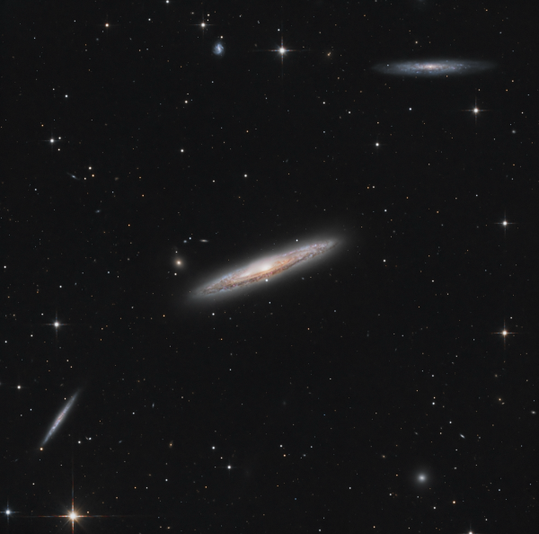 Flying saucer attack from Virgo - Astrophotography