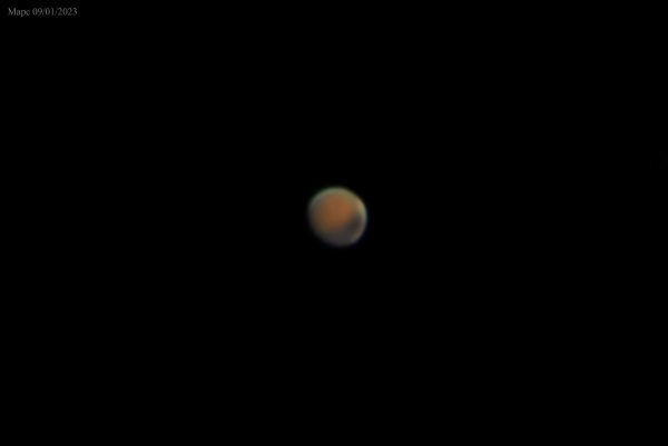 Eerie Mars - Astrophotography