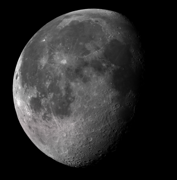Moon 3/4 - Astrophotography