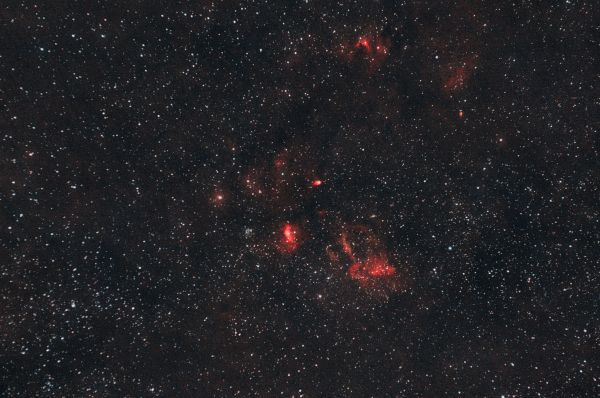 Star cluster m 52 - Astrophotography
