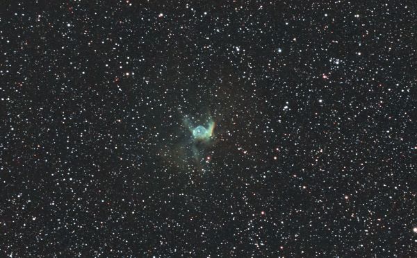 NGC 2359. Thor's Helmet. - Astrophotography