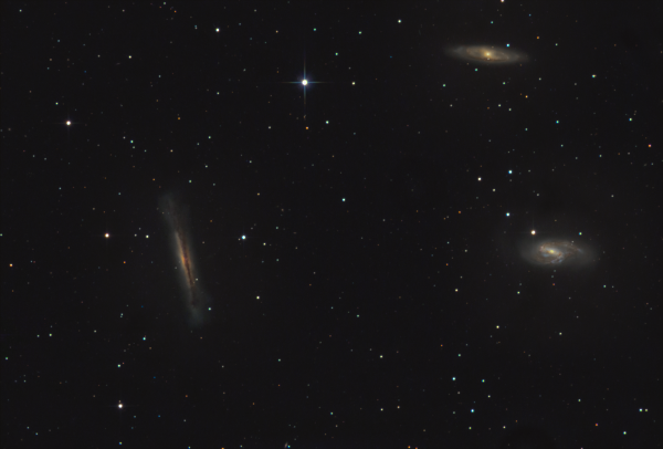 The Leo Triplet. - Astrophotography