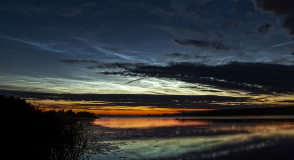 Noctilucent clouds, Tver region - Astrophotography