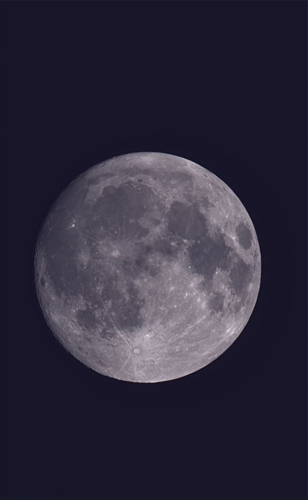 Moon before lunar eclipse - Astrophotography