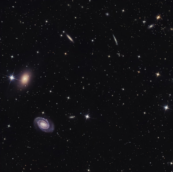 NGC 5363, NGC 5364, and a galaxy group. - Astrophotography