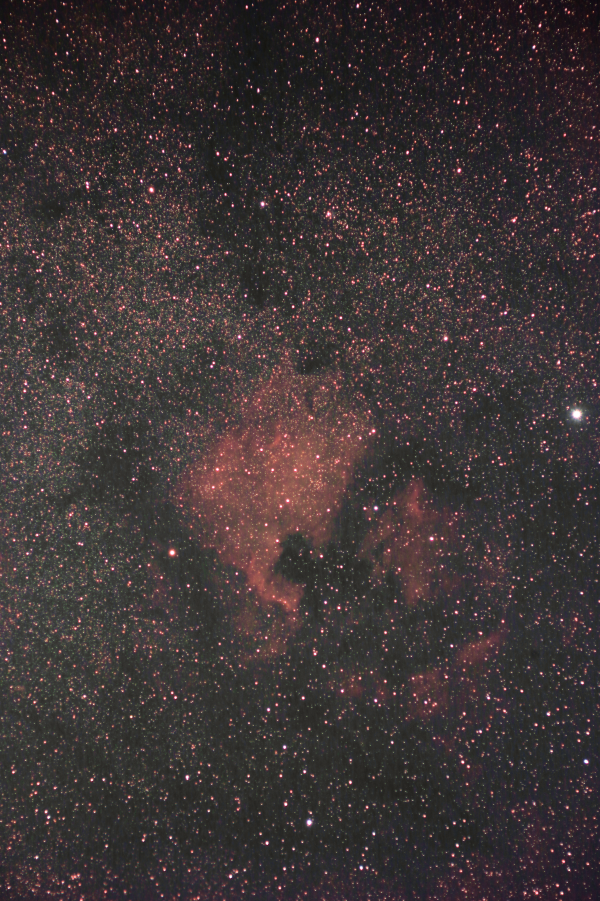 North America and Pelican emission nebulae. July 21-22, 2021. - Astrophotography