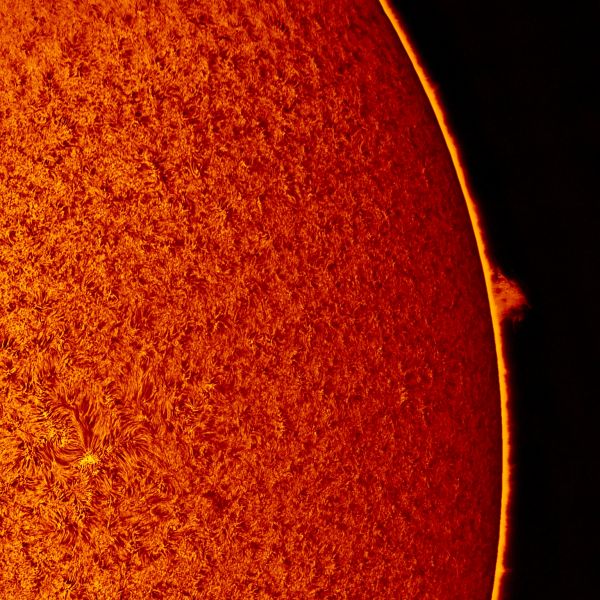 2018.05.13 Sun H-Alpha prominence - Astrophotography