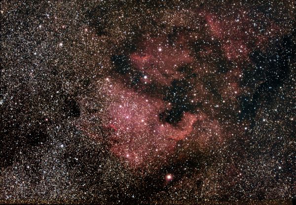 North America and Pelican Nebulae - Astrophotography