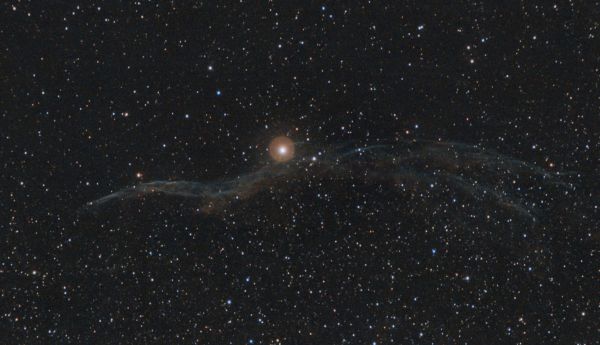 Witch's Broom Nebula (NGC 6960). - Astrophotography
