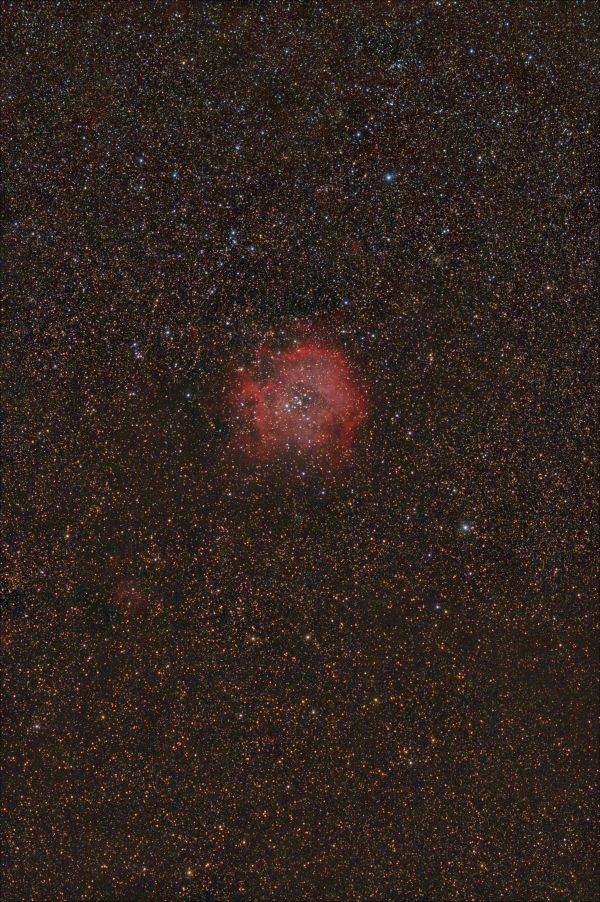 NGC 2239 Rosette Nebula from March 17, 2023. - Astrophotography