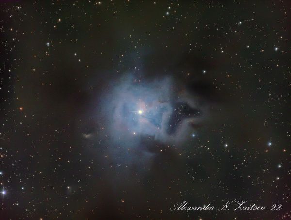 Cr429 (Iris) in LRGB palette - Astrophotography