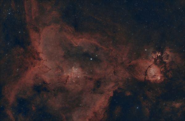 IC 1805 + IC 1795 Heart of the Fish - Astrophotography