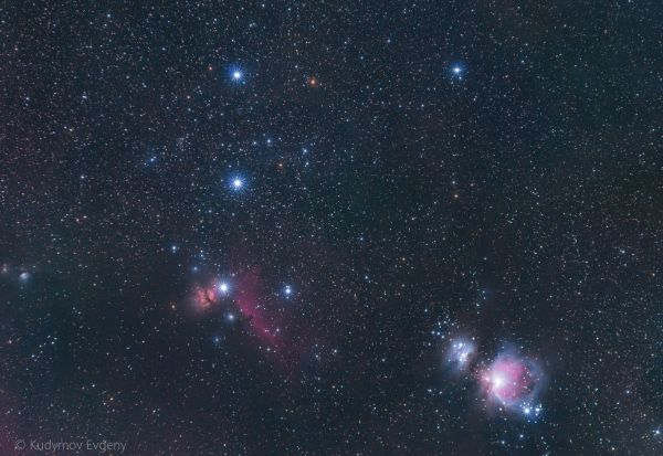 The constellation Orion - Astrophotography